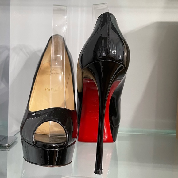 Louboutin Fetish peep 130 size 40 - Picture 3 of 6
